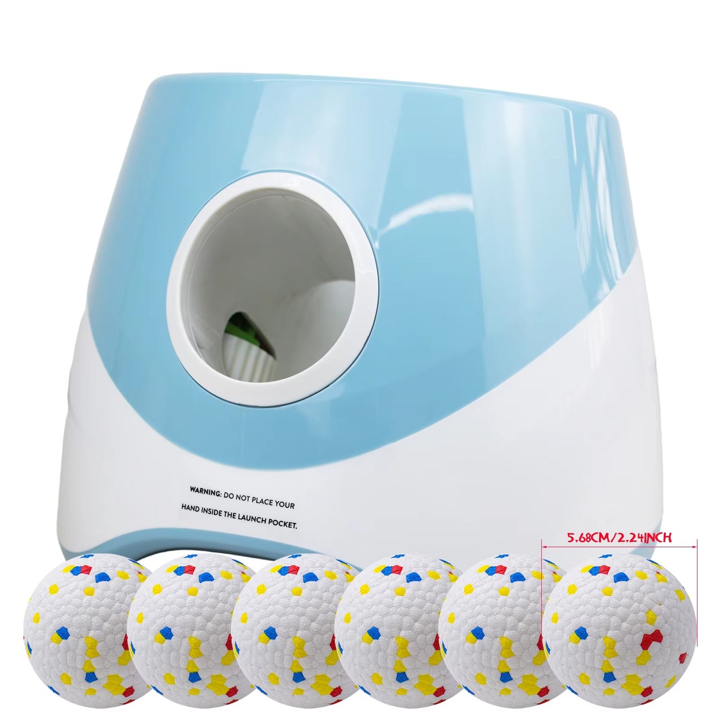 Automatic Dog Tennis Ball Launcher – Rechargeable Interactive Toy for Endless Fetch & Fun Play