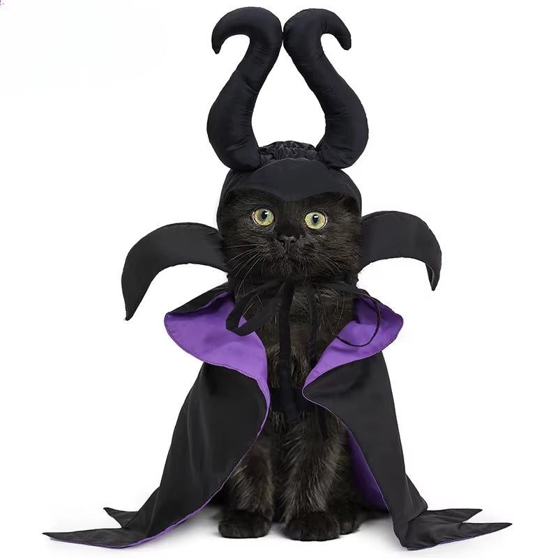 Halloween Dracula Pet Hooded Cloak