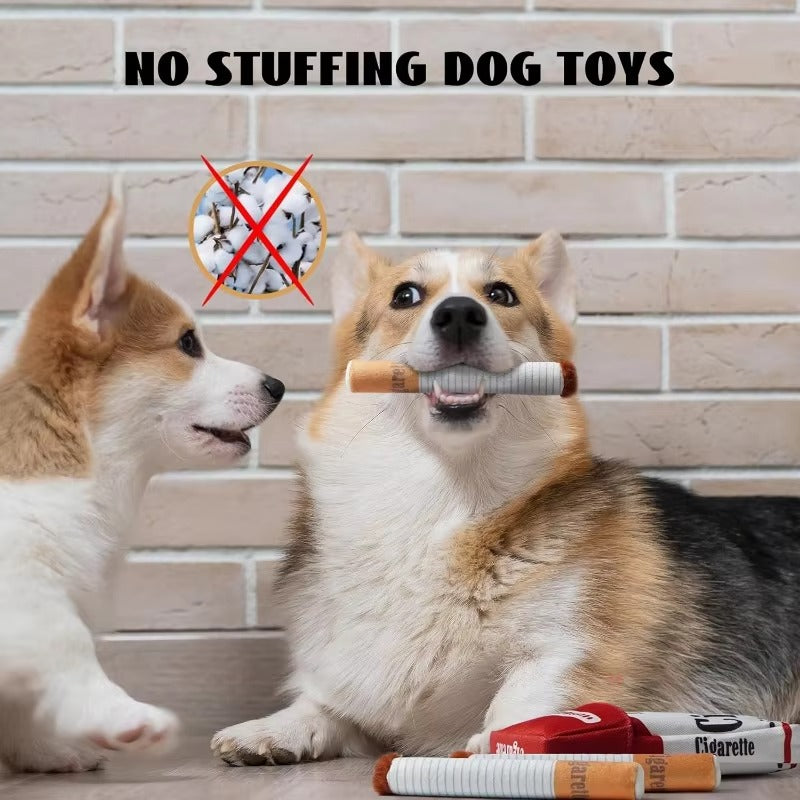 Cigarette Dog Toy