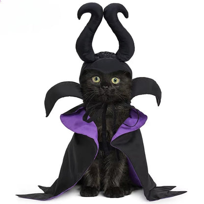 Halloween Dracula Pet Hooded Cloak