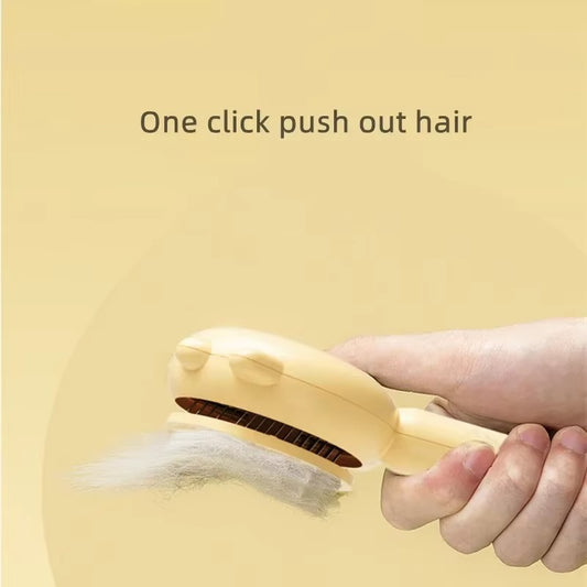 Self-Cleaning Slicker Brush