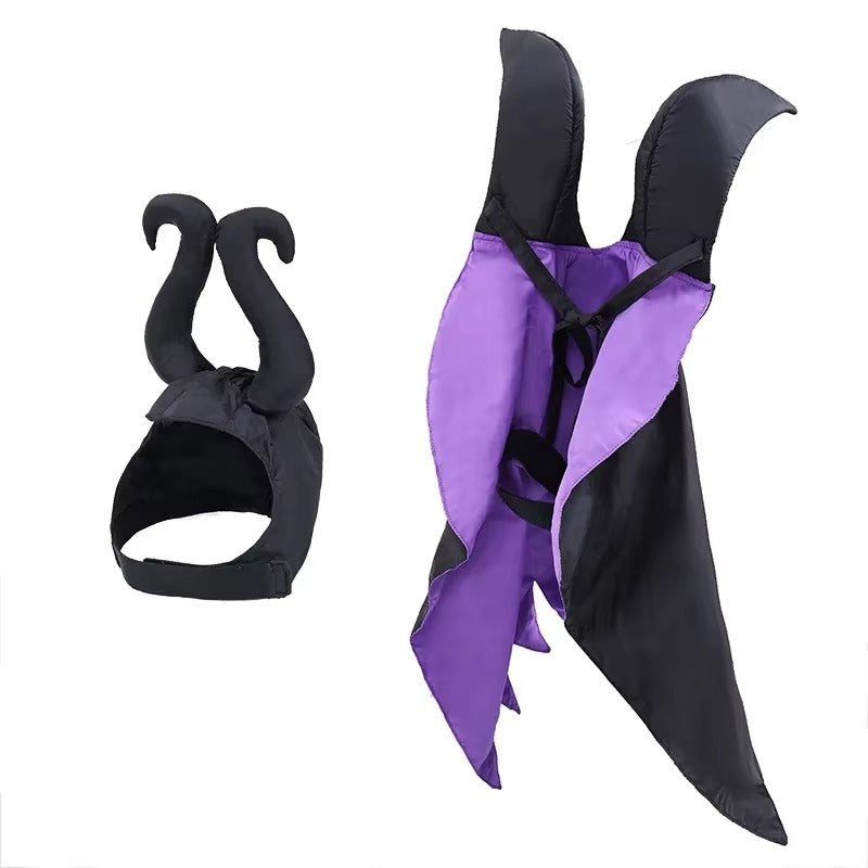 Halloween Dracula Pet Hooded Cloak