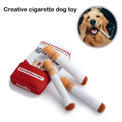 Cigarette Dog Toy